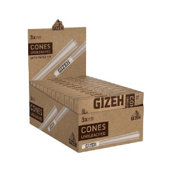 Gizeh Cones Unbleached + Tips