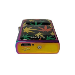 Encendedor 3 Rayos Plasma Electrico Chala