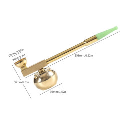 Pipa Bronce c/ Acrilico Pag 062 DL83