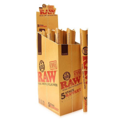 Raw Stage Rawket Conos x 5 Papeles