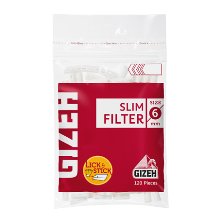 Gizeh Filtros Slim x150