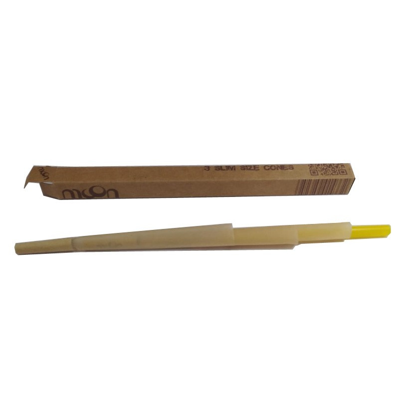 Moon Cono Brown Ultra Fino KS x3 Papeles