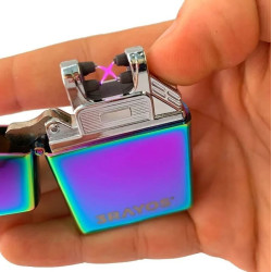 Encendedor 3 Rayos Plasma Electrico Urban