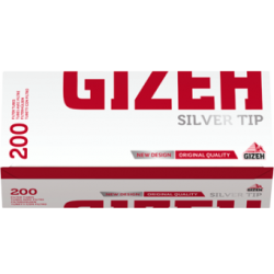 Gizeh Tubos Silver Tip x 200 Papeles