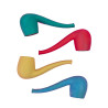Pipa Sherlok silicona Colores
