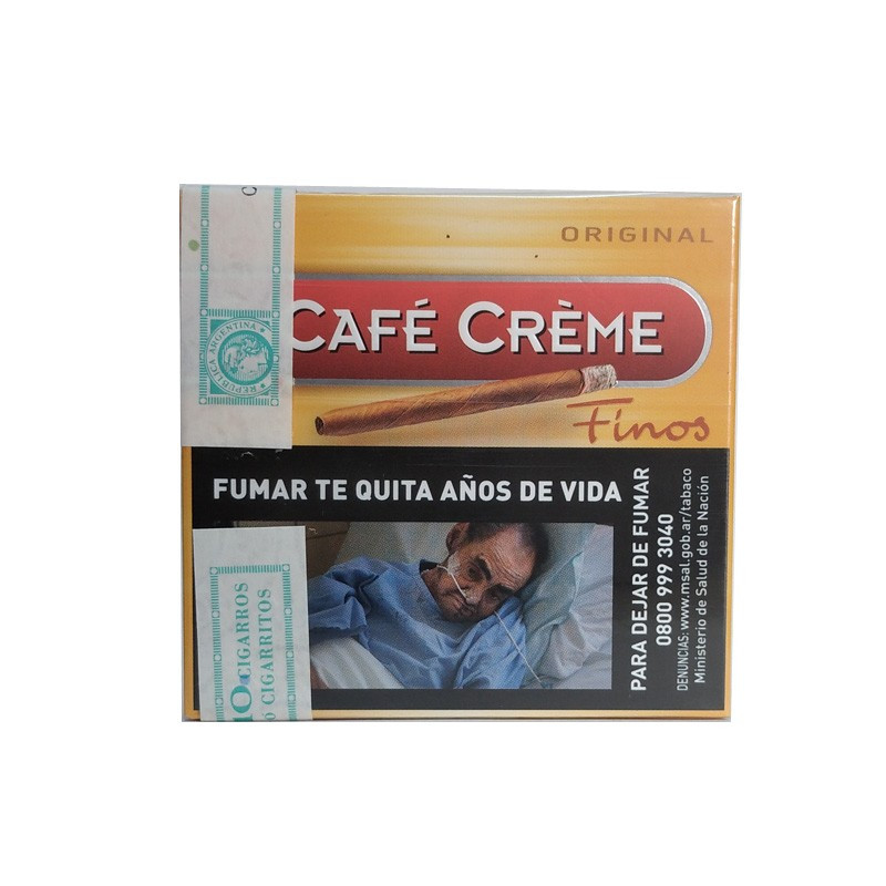 Cafe Creme Finos Varios Sabores Cigarros