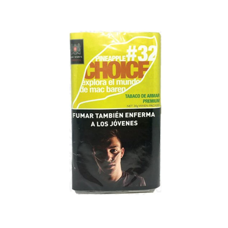 Mac Baren Choice Tabaco N°32 Pineapple x30grs.