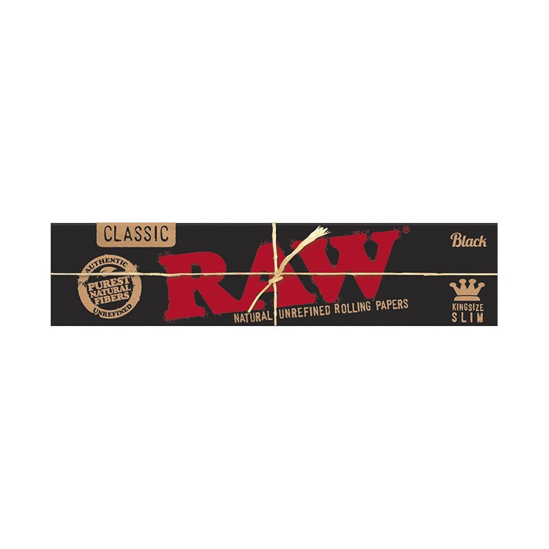 RAW King Size Classic Black  Papeles
