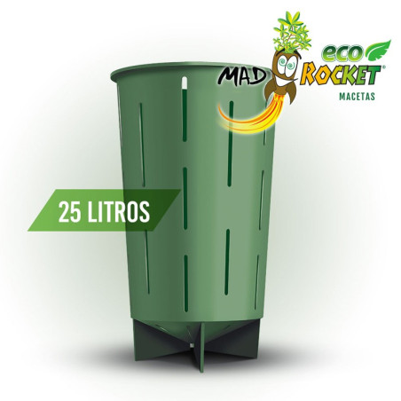 Maceta Mad Rocket Eco 25 L