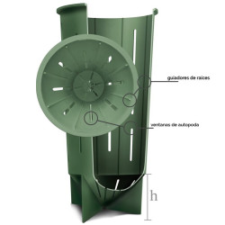 Maceta Mad Rocket Eco 10 L