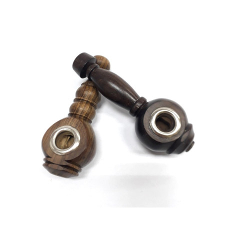 Pipa Madera Torneada Chica