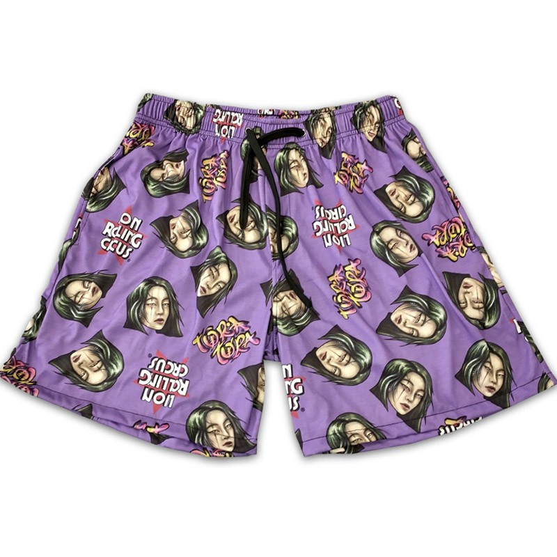 Lion Rolling Circus Pantalon Corto