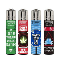 Clipper Weed Warning x24