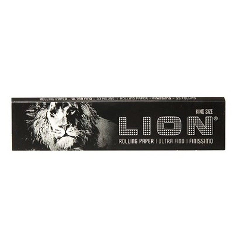 Lion Negro Ultra Fino King Size Papeles