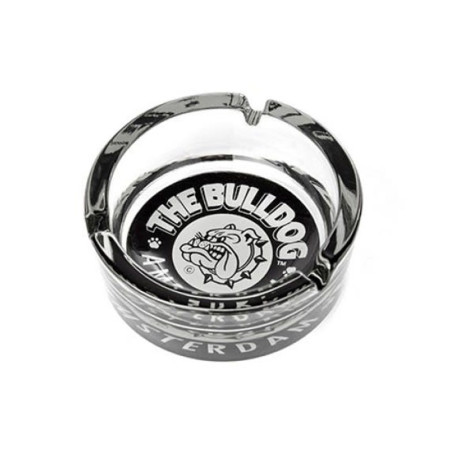 Bulldog Cenicero De Vidrio B&N
