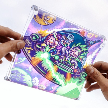 T420 Bandeja Acrilico Rick & Morty