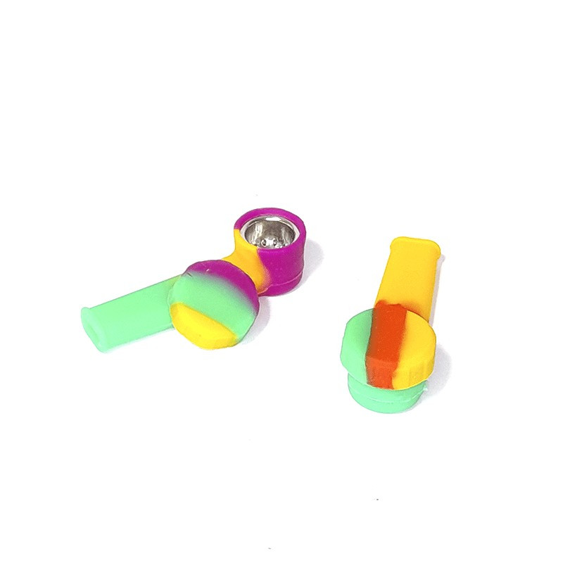 Pipa Silicona Con Tapa KT 327