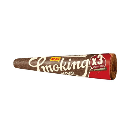 Smoking Brown Conos King Size x3