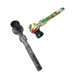 Pipa Vidrio Hoja DK 8342-2