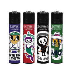 Clipper Sticker Skulls