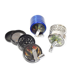 Picador Aluminio 4 Partes Molinillo 1074