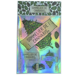 Stickers x 9 Sommelier de Cannabis