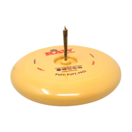 Raw Flying Disc With Cone Holder