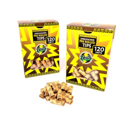 Zeus Filtro Pre-rolled Unbleached x120