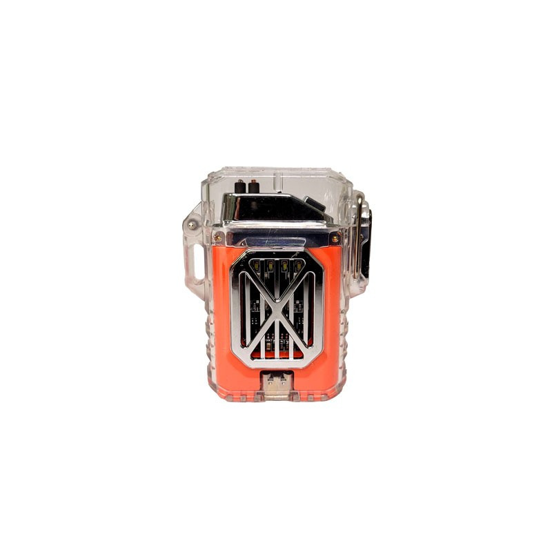 Zeus Encendedor USB Transparente ARC003