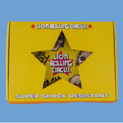 Lion Rolling Circus Glass Bandeja Mini