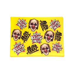 Lion Rolling Circus Glass Bandeja Mini