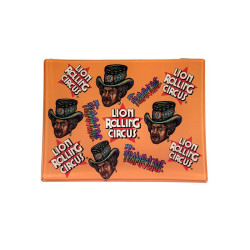 Lion Rolling Circus Glass Bandeja Mini