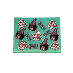 Lion Rolling Circus Glass Bandeja Mini