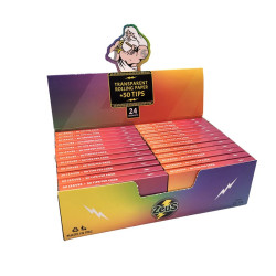 Zeus Celulosa 1 1/4 + Tips Multicolores