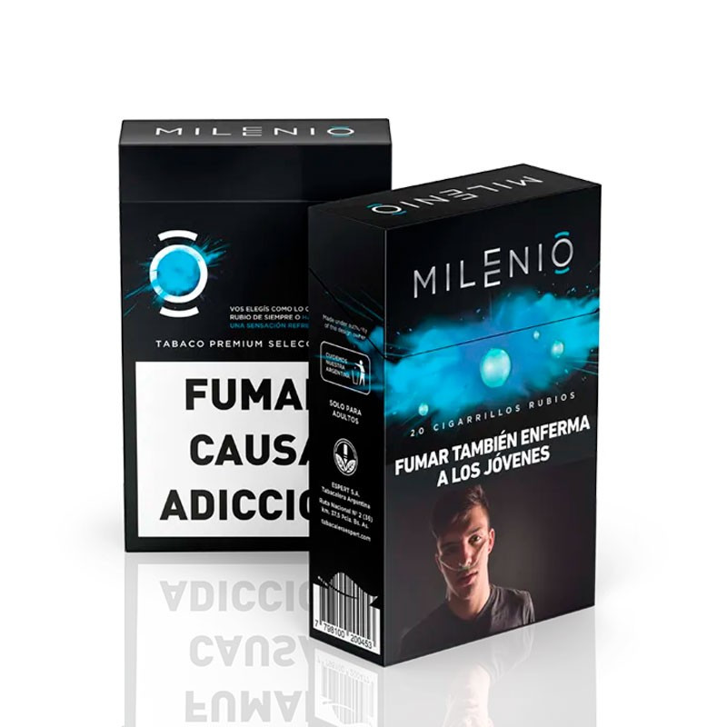 Milenio Cigarrillos Click Mentol 20 (Cartón)