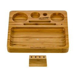 Bandeja de Bamboo Rolling Tray de Raw