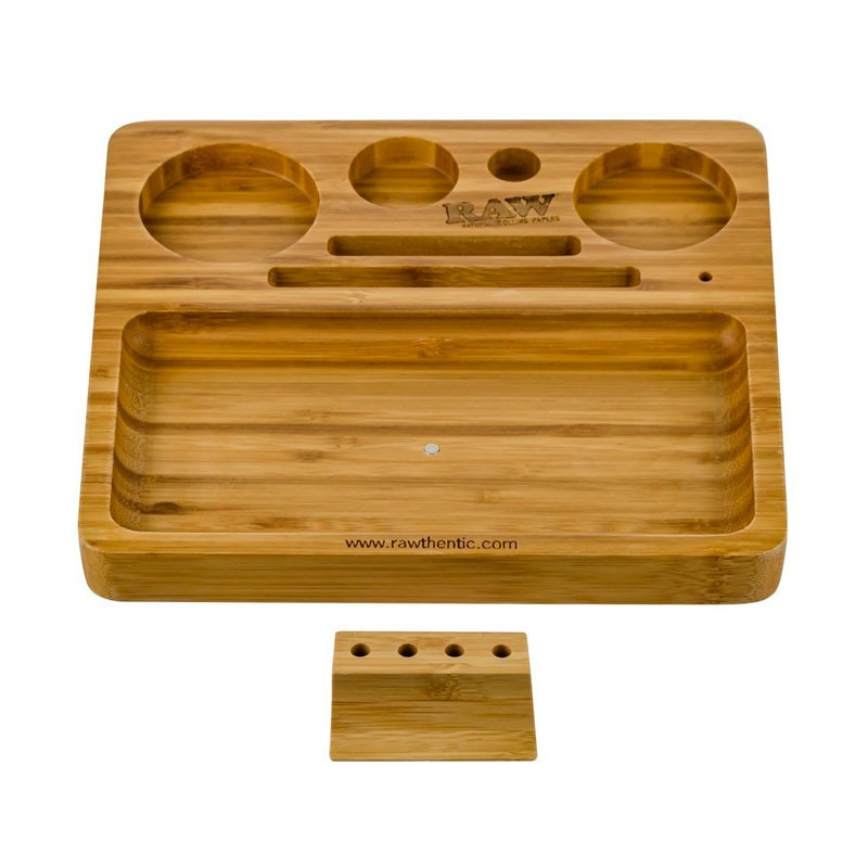 Bandeja de Bamboo Rolling Tray de Raw