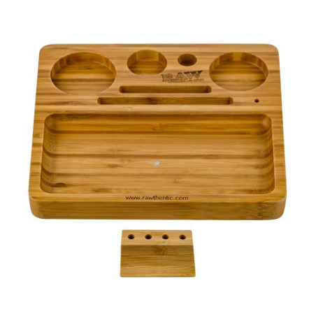 Bandeja de Bamboo Rolling Tray de Raw