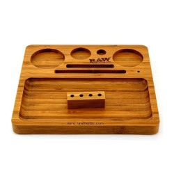 Bandeja de Bamboo Rolling Tray de Raw
