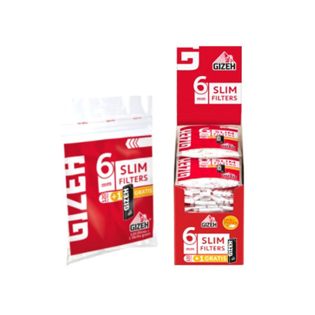 Gizeh Filtro Slim x120 + Papel Black Corto