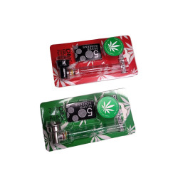 Pipa Vidrio Dibujo Chala PVD 020