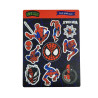 Plancha Stickers Vinilo Blanco Spiderman