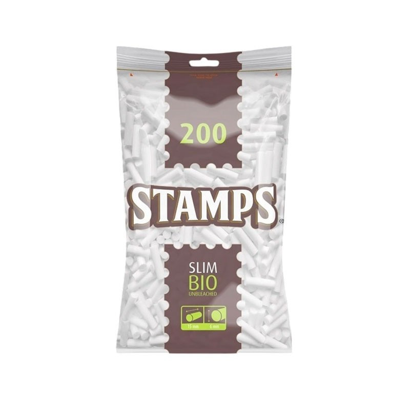 Stamps Filtros Slim Bio Brown x200