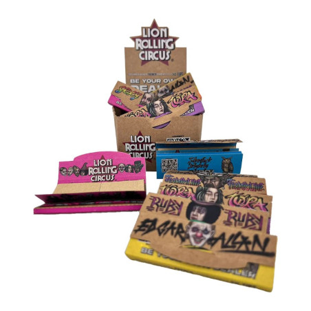 Lion Unbleached 1 1/4 + Tips