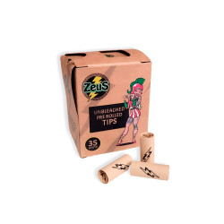 Zeus Filtro Pre-rolled Unbleached x35